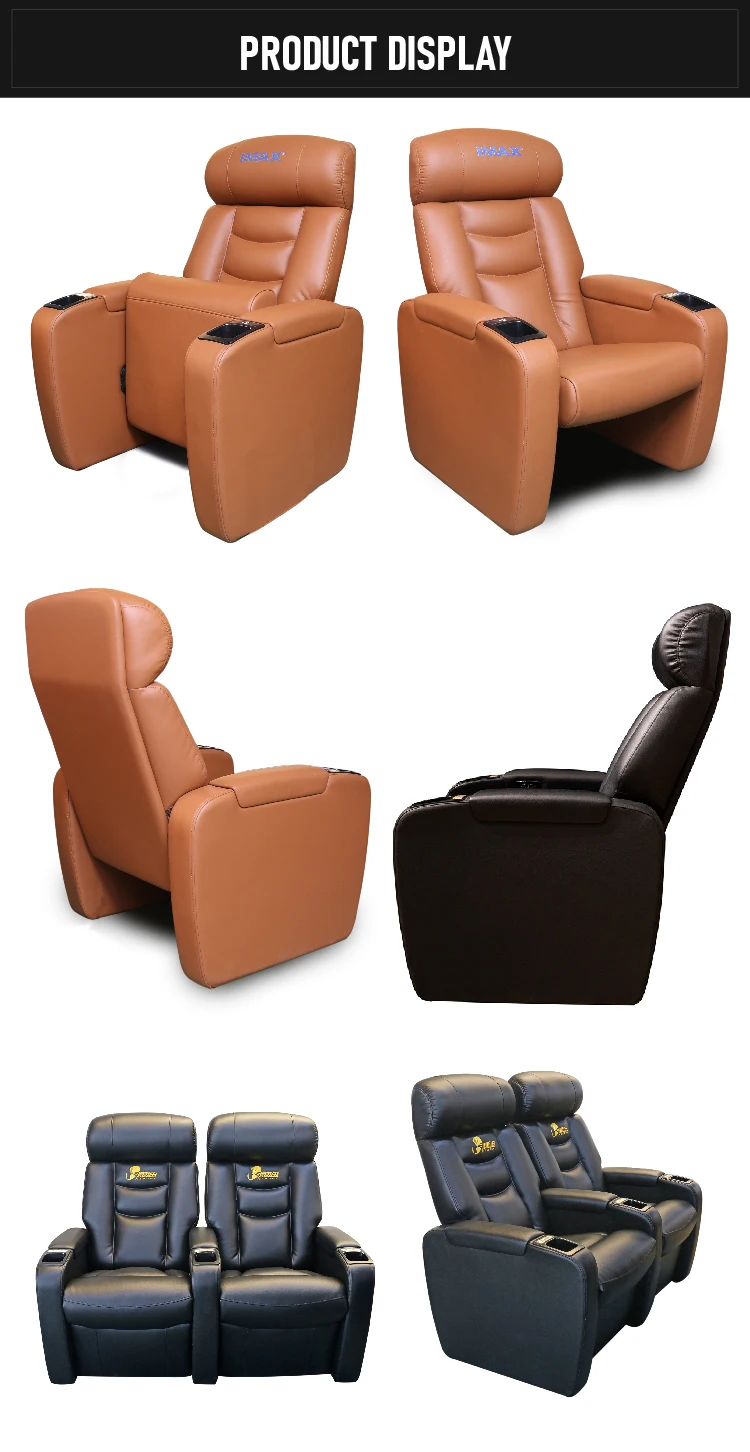 Wholesale Theater Furniture Vip Movie Sofa Comfortable Cinema Sofa For