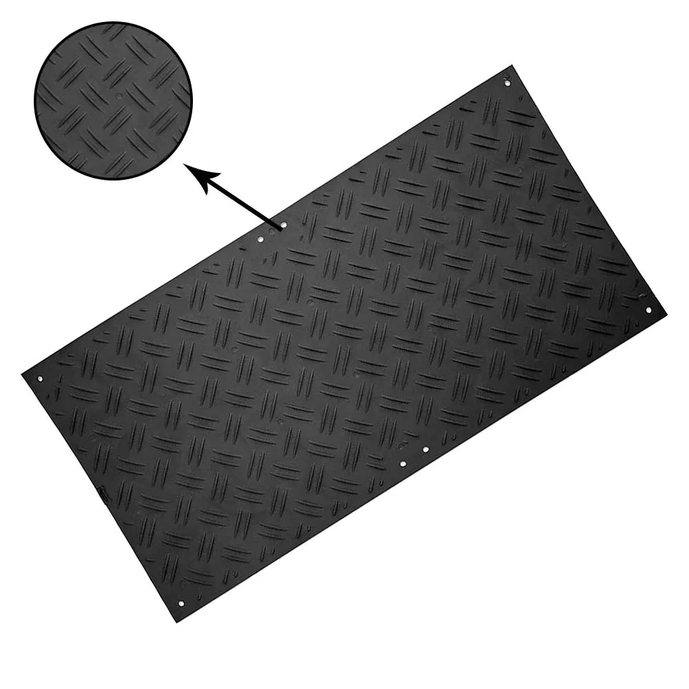 Excavator Ground Protection Mat 4x8 Eco-friendly  Hdpe Construction Mud Mat for Temporary Street