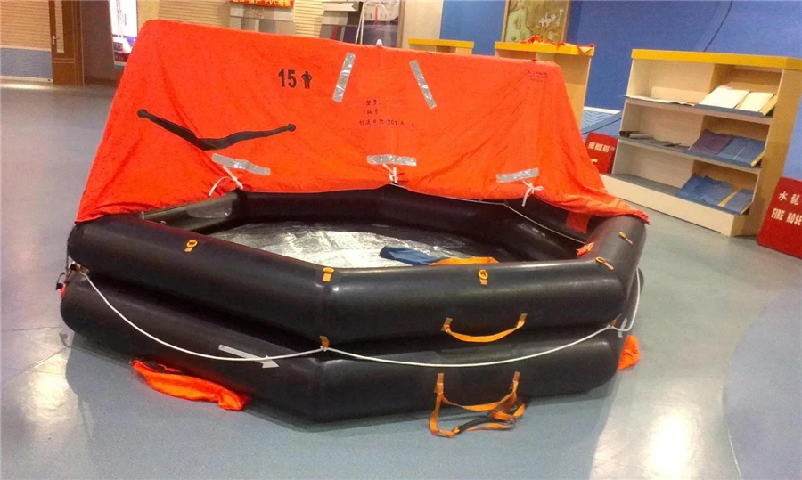 Solas Approval Life Raft Marine Throw Overboard Inflatable Liferaft For ...