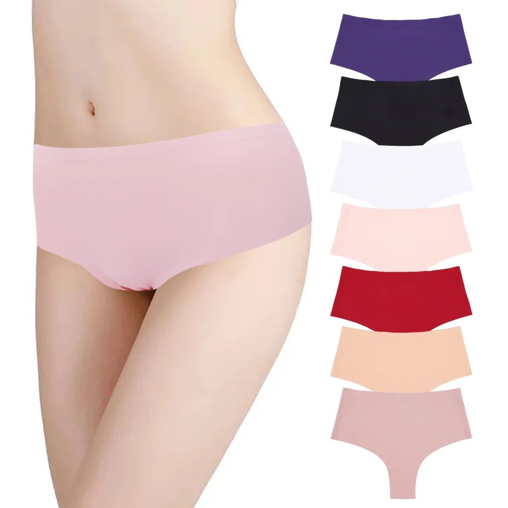 Wholesale Uokin High Waist Nylon Panties Plus Size Women Seamless Ice