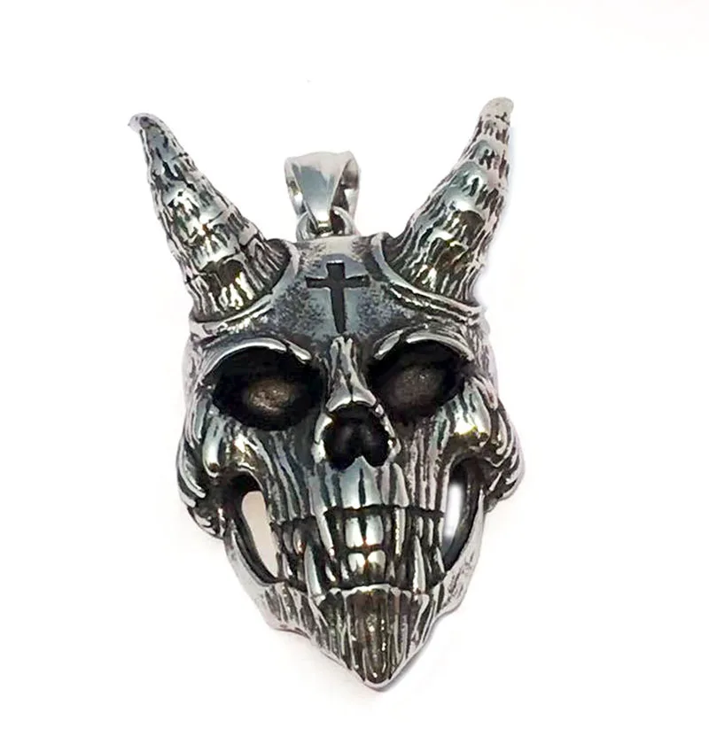 Satanic Style Gothic Devil Cross 