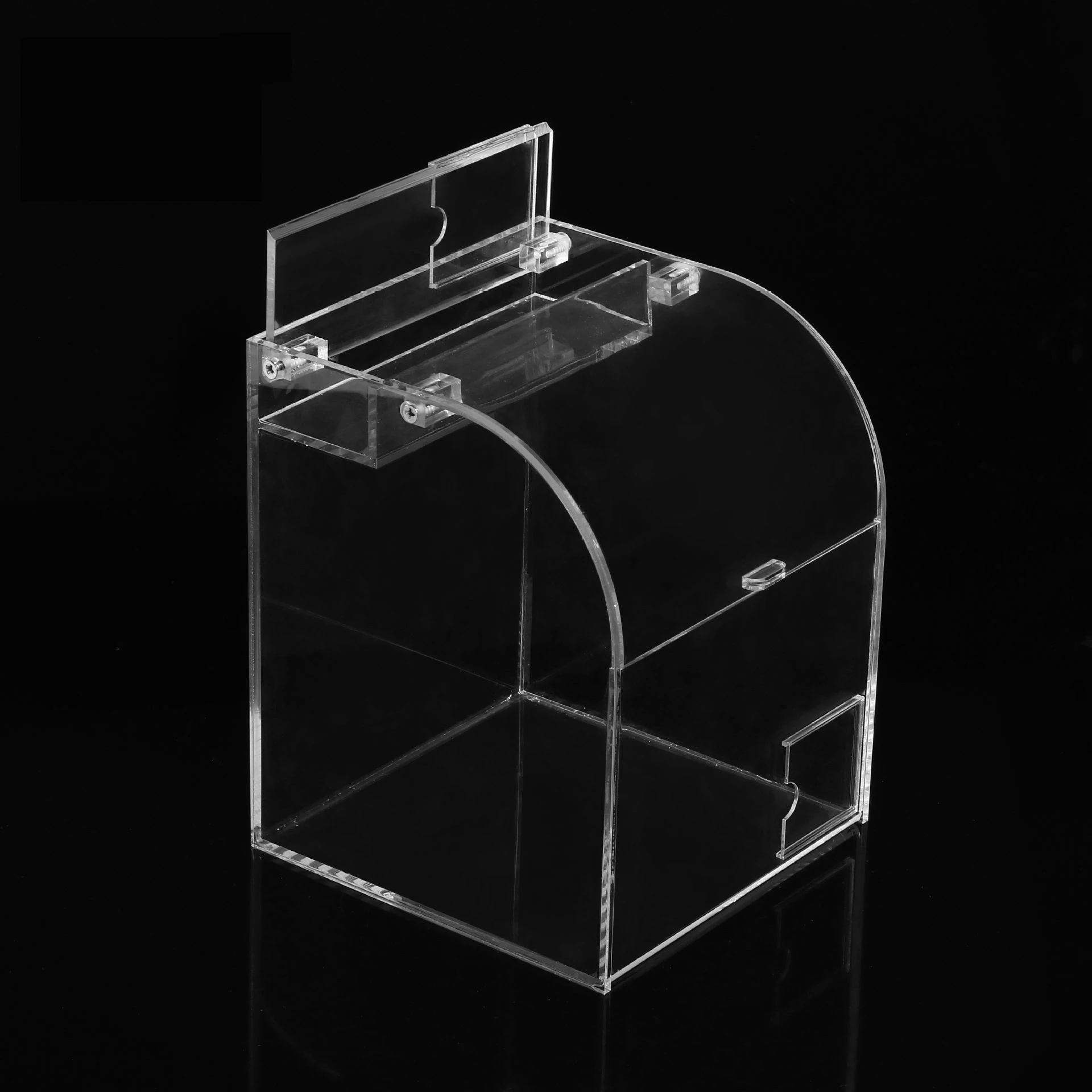 Clear Acrylic Boxes with lid Transparent tool Box Case for Handicrafts ...