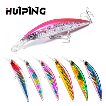 Sinking Lure for Saltwater Fishing 90mm 27g Plastic Bait Long Casting Rolling Action Fishing Minnow Baits – Minnow – view 2