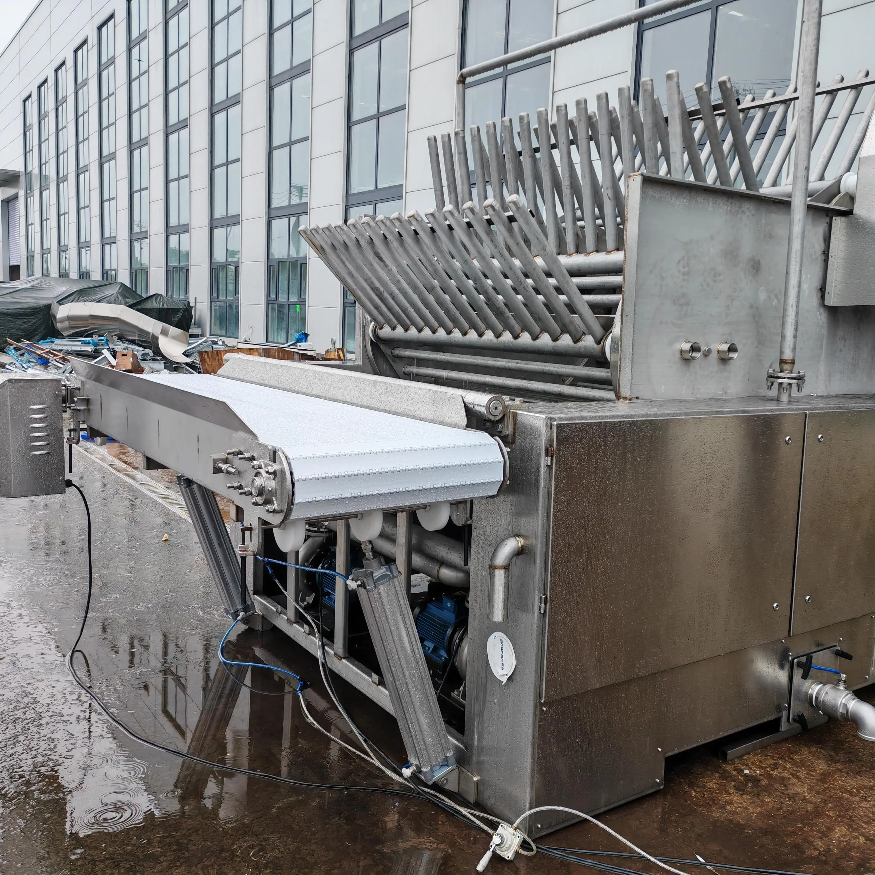 Complete Sheep Slaughter Line Automatic Sheep Scalding Tank Stainless Steel Abattoir Equipment Manufacturer