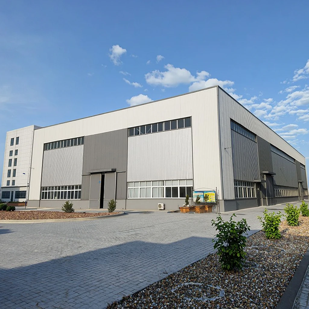 Metal Frame Building Quick Install Custom Design Prefab Steel Logistics Warehouse