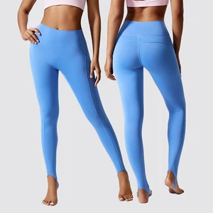 ODM Recyclable Yoga Leggings Sport Leggings With Logo Stretch Gym Leggings for Women High Quality Comfortable Elastic Yoga Pants