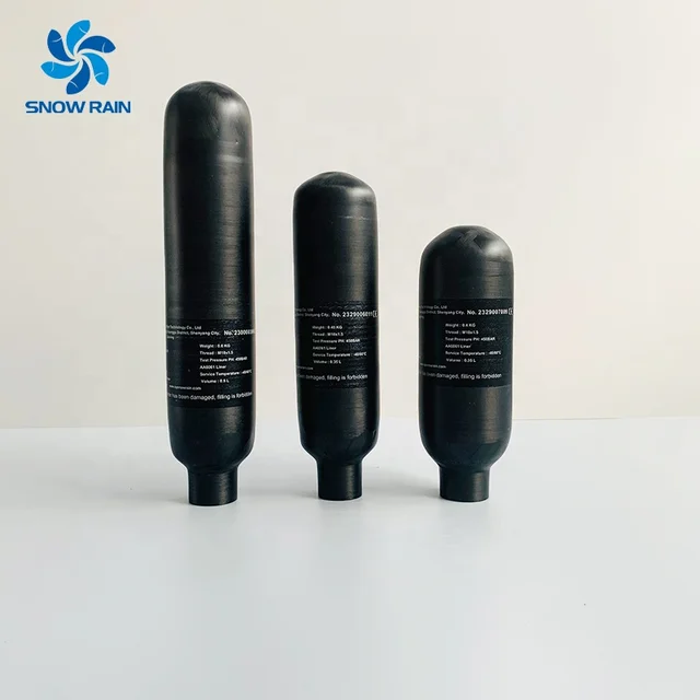 Manufacturer Direct Sale Aluminum Liner Fiber Carbon PCP air Tank