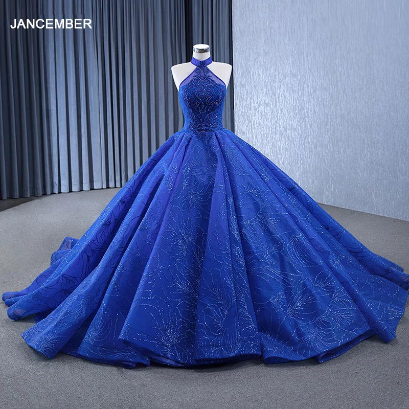 blue dress for baby girl Sweetheart Neck Blue Long Prom Dresses, Blue Formal Gown Evening Dresses