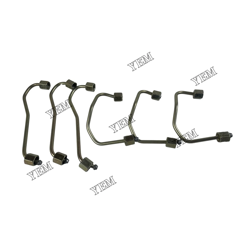 Fuel Injection Pipe Fit for Volvo D8K Original Excavator Part