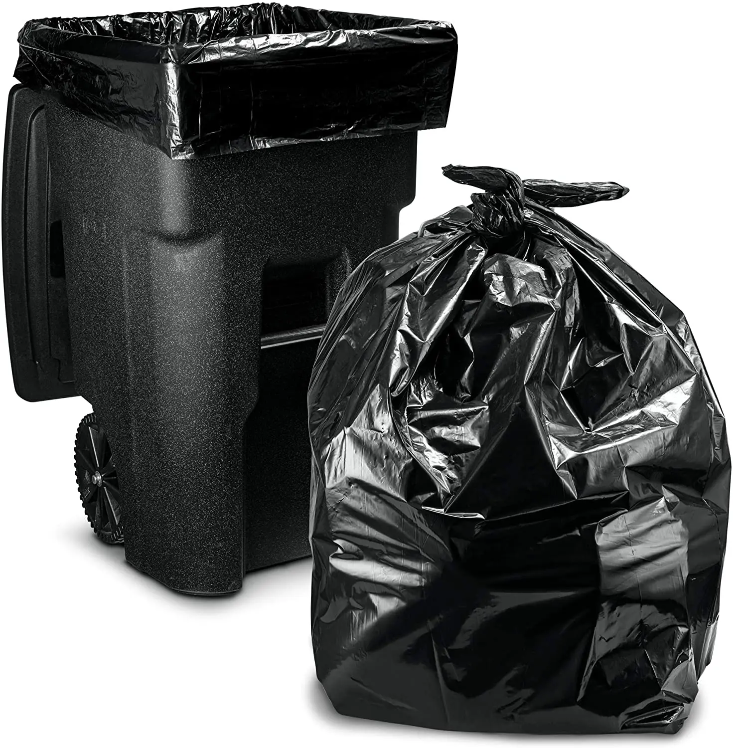 Why Are Most of Garbage Bags Black? – HANPAK – Customized plastic