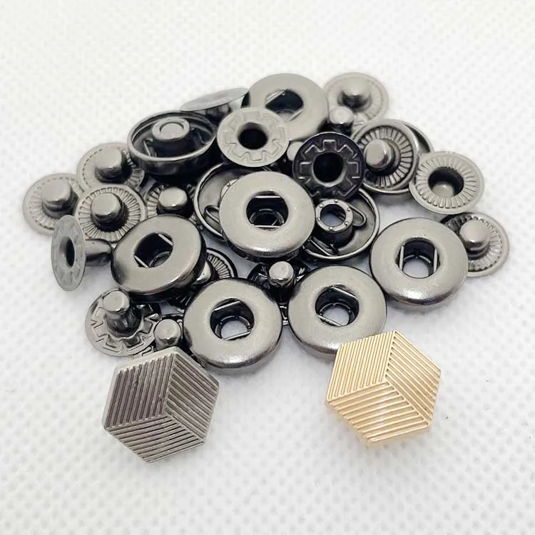 Custom Coat Buttons For Coats Four Parts Metal Snap Button - Buy Custom Coat  Buttons For Coats Four Parts Metal Snap Button Product on