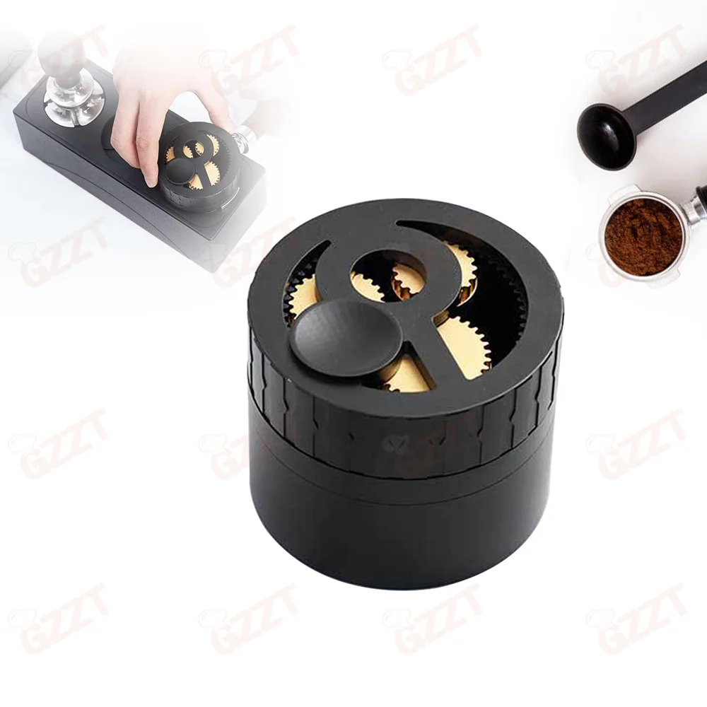 Wdt tool, Strumento di Distribuzione Espresso con 6 Aghi da 0,4 mm in Acciaio Inox e Manico in Legno Naturale, Ideale Accessori Macchina Caffè - Ottimo per Baristi e Amanti del Caffè