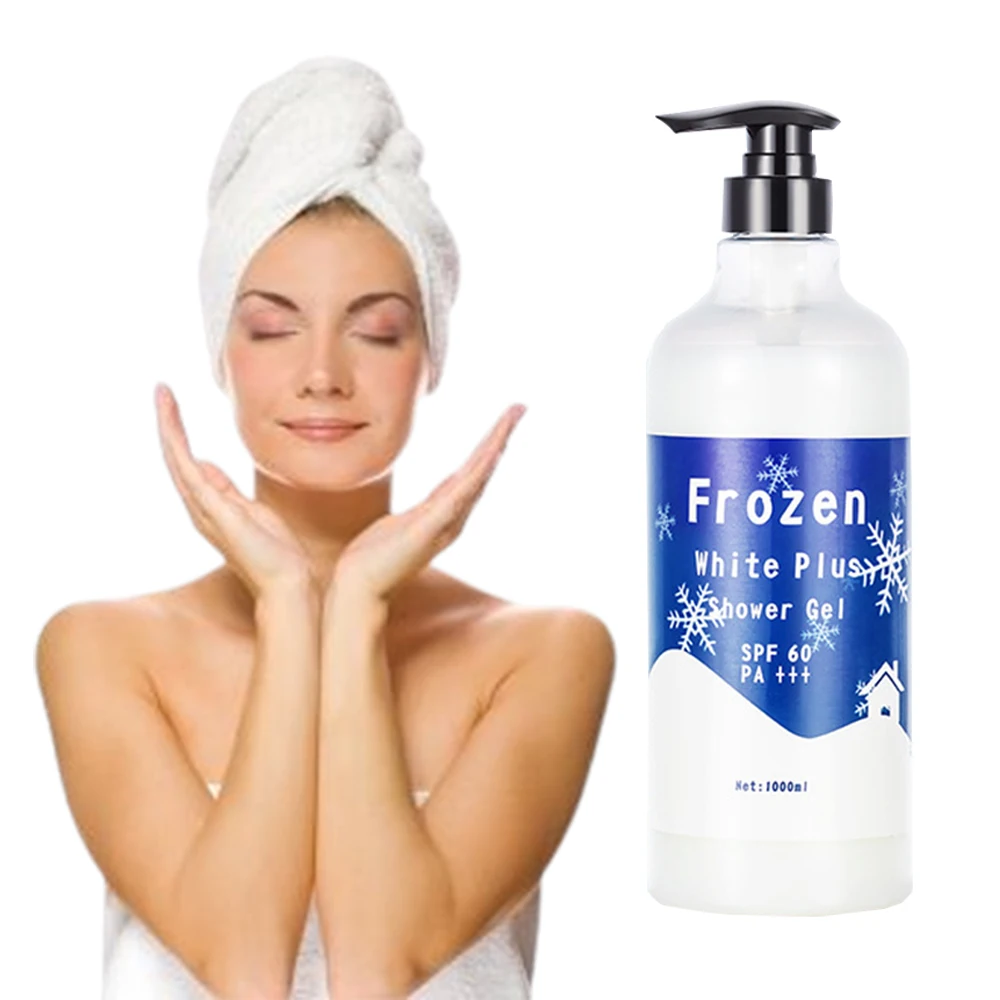 Savon Blanchissant FROZEN WHITE PLUS - Éclaircissant Naturel Au Collagène, 80g, Pour Visage Et Corps