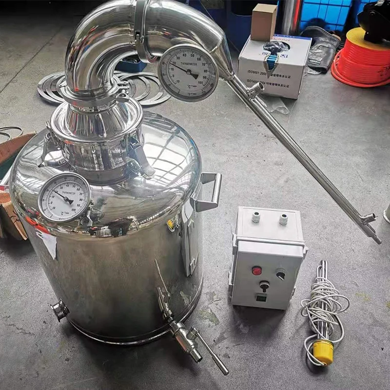 100L дистиллированный, Самогонный аппарат дома дистилляции SS304 виски дистиллятор алкоголя оборудование для дистилляции