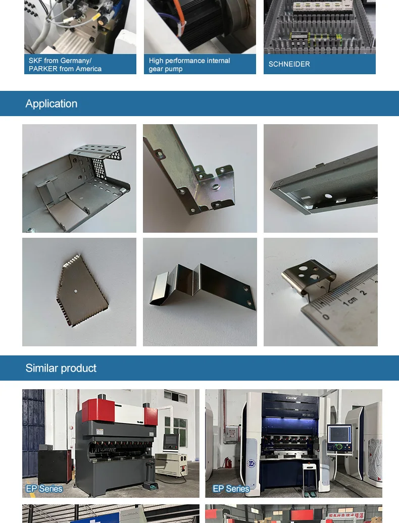Energy Saving Workpiece Angle Tolerances Whole Length 20' Cnc Hydraulic