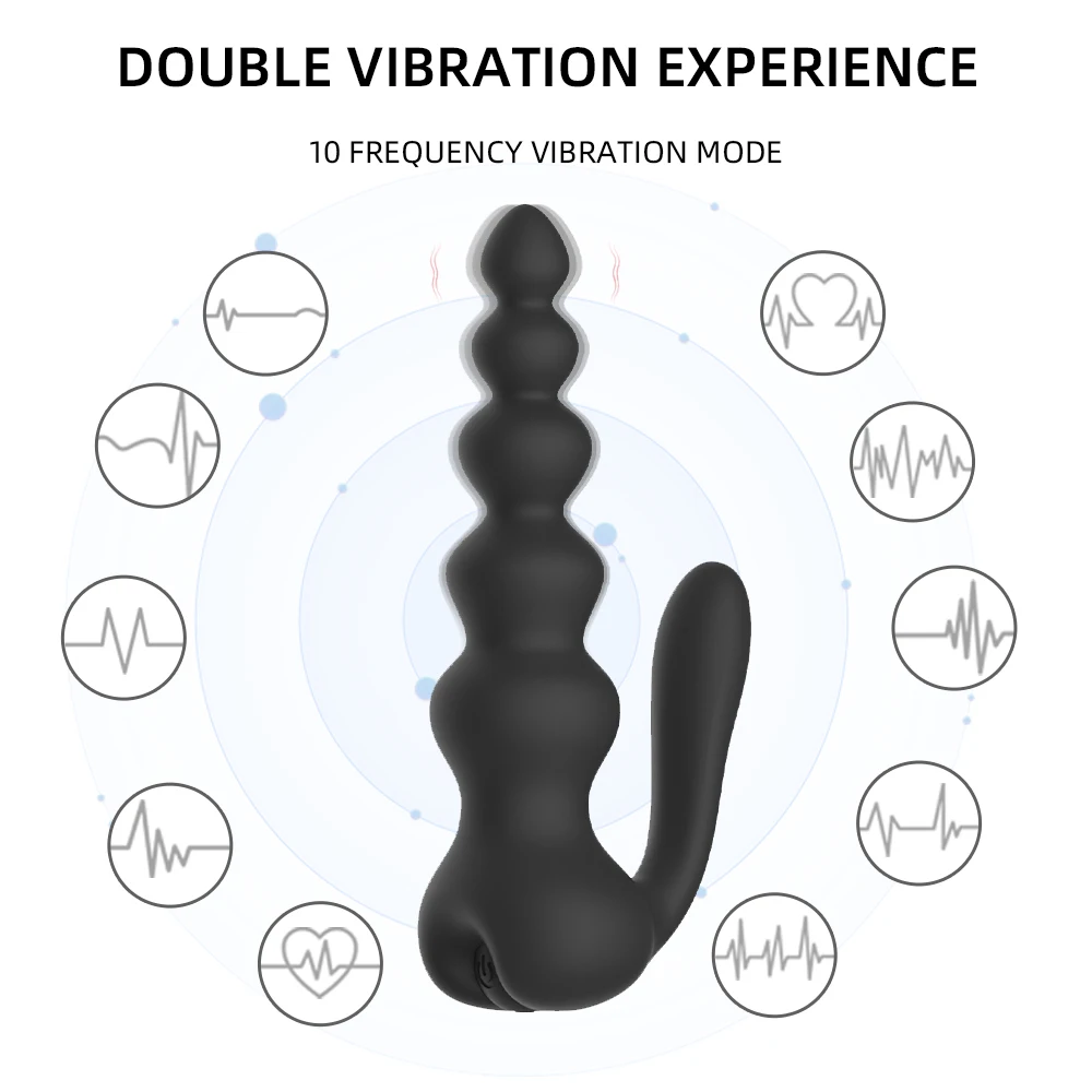 Factory Direct Man Ass Masturbator Remote Control Vibrator for Men Anus Sex