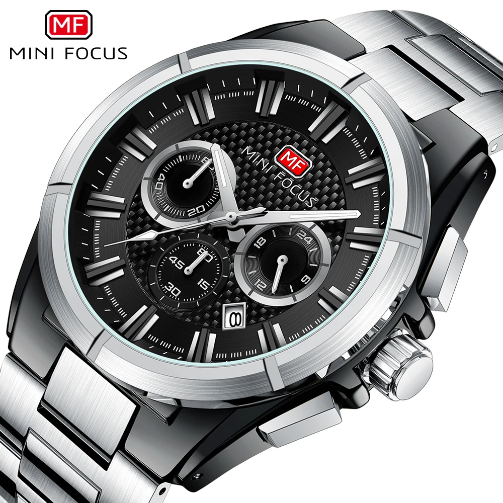 MINI FOCUS MF0495G - Stylish & Functional Quartz Watch