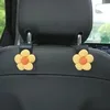 Yellow flower [black hook] 1 piece