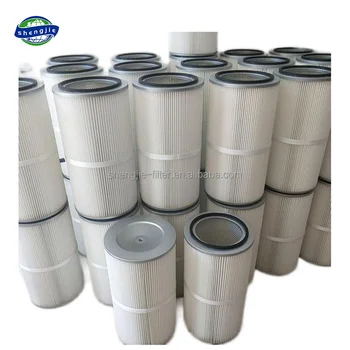 Industrial Filters element Round Flange Dust air Filter Polyester Air Filter Cartridge Manufacturer