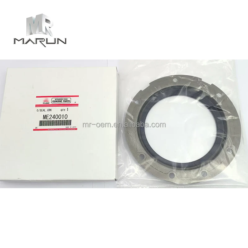 Original 6D34 SY215 ME240010 Crankshaft Oil Seal Excavator Construction Machinery Diesel Engine Parts