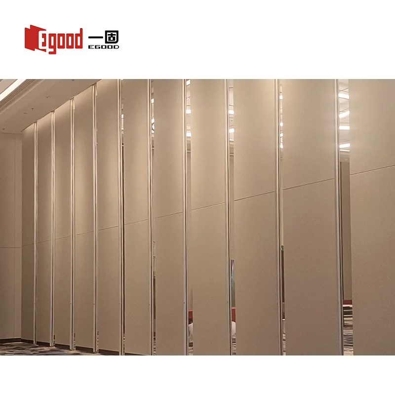 Modern Soundproof Mobile Partition Sliding Walls Ssliding Doors Movable Partition Folding Wall for Banquet Hall Hotel Restaurant