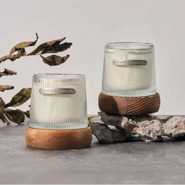 Handmade Modern Aromatherapy Soy Wax Scented Candle Gift Box Portable Evening Fragrance for Christmas