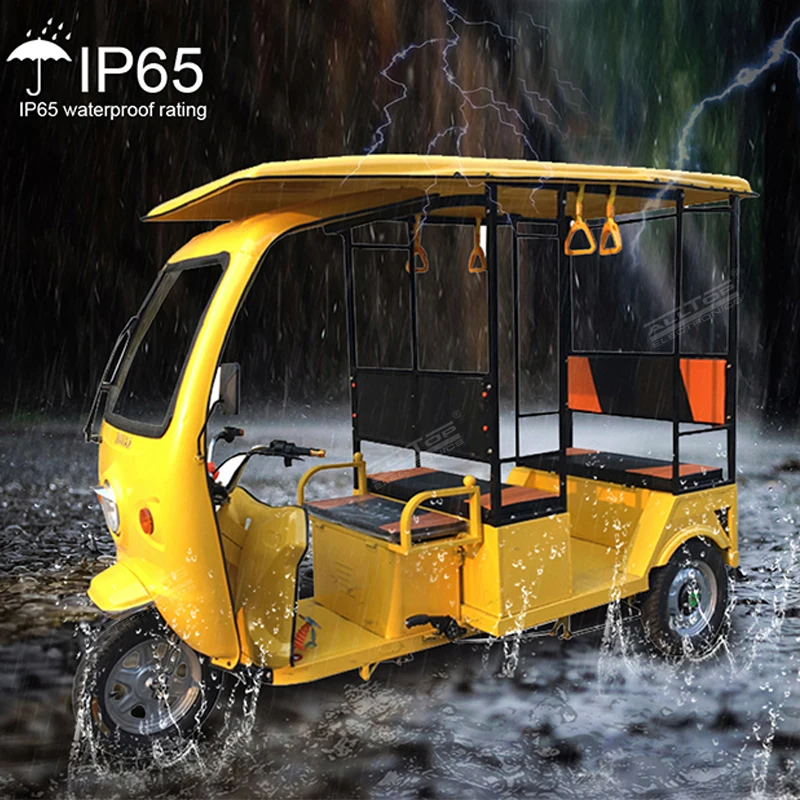 
 ALLTOP Прямая поставка с завода, железная крышка, экскурсионный автомобиль на солнечной батарее, трехколесный электрический туристический автомобиль, туристический трехколесный велосипед на солнечной батарее  