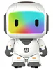 Robot interactivo de IA inteligente gris