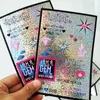 glitter sticker sheet