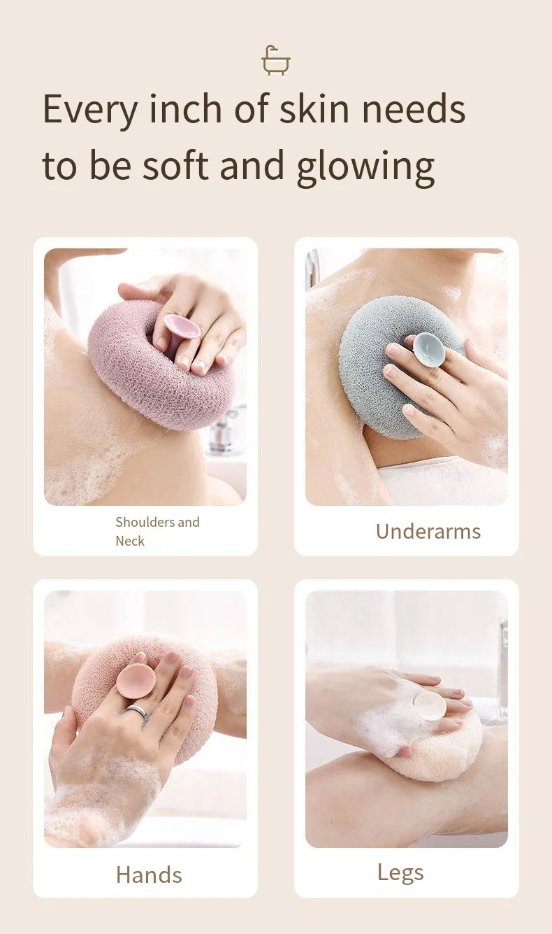 High-grade Japanese massage bath ball  magic exfoliating bath mud scrub scrub bath towel woman supplier