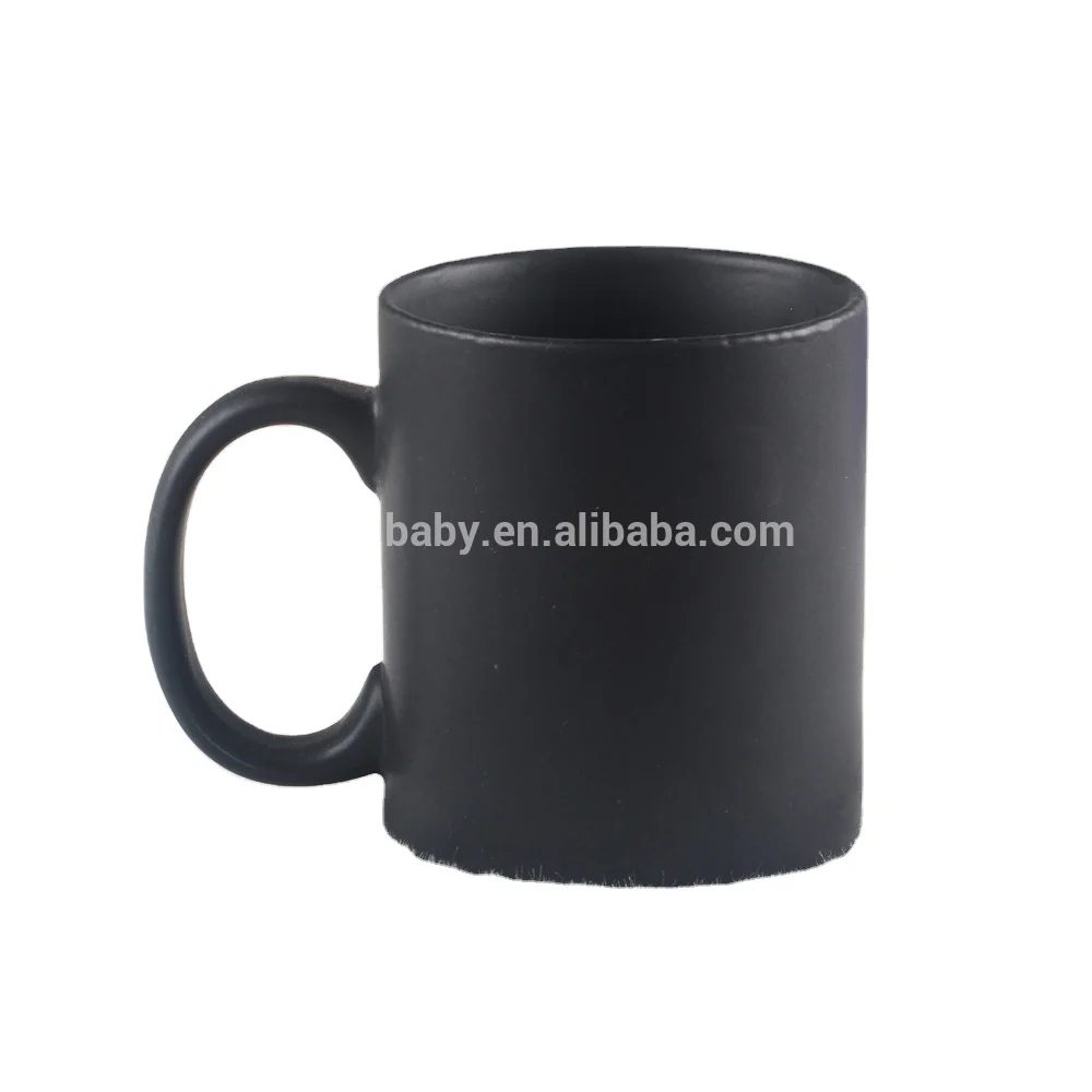 Customized Matte Black Coffee Mug