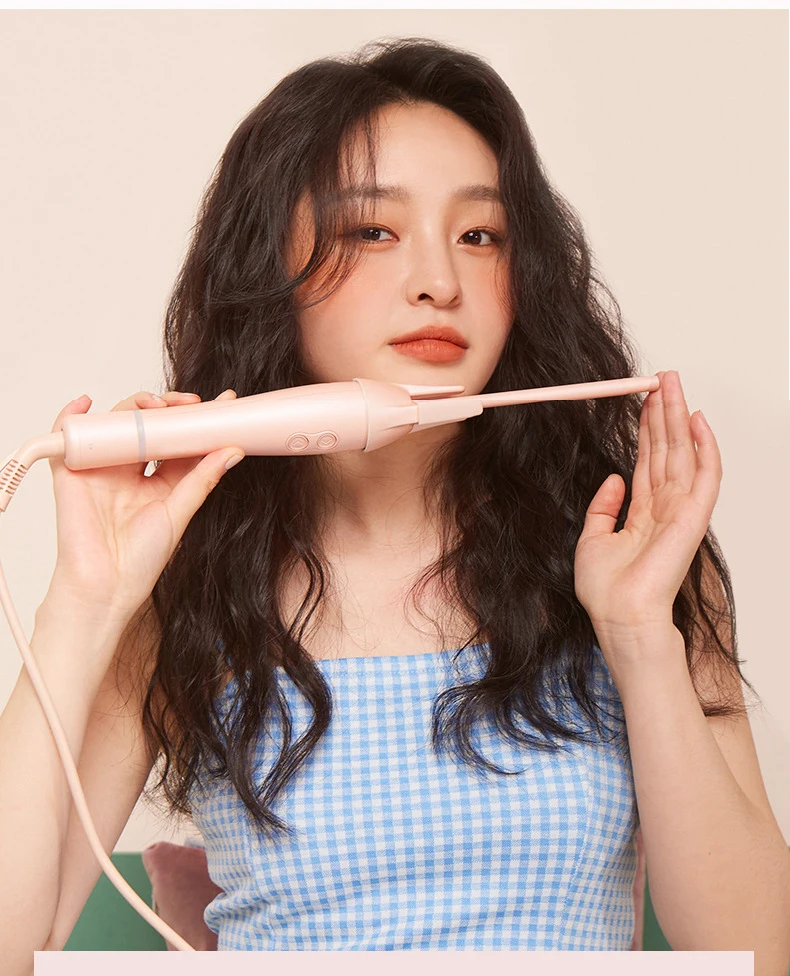 自动卷发器温控负离子头发蓬松工件校直单板迷你卷发器的家