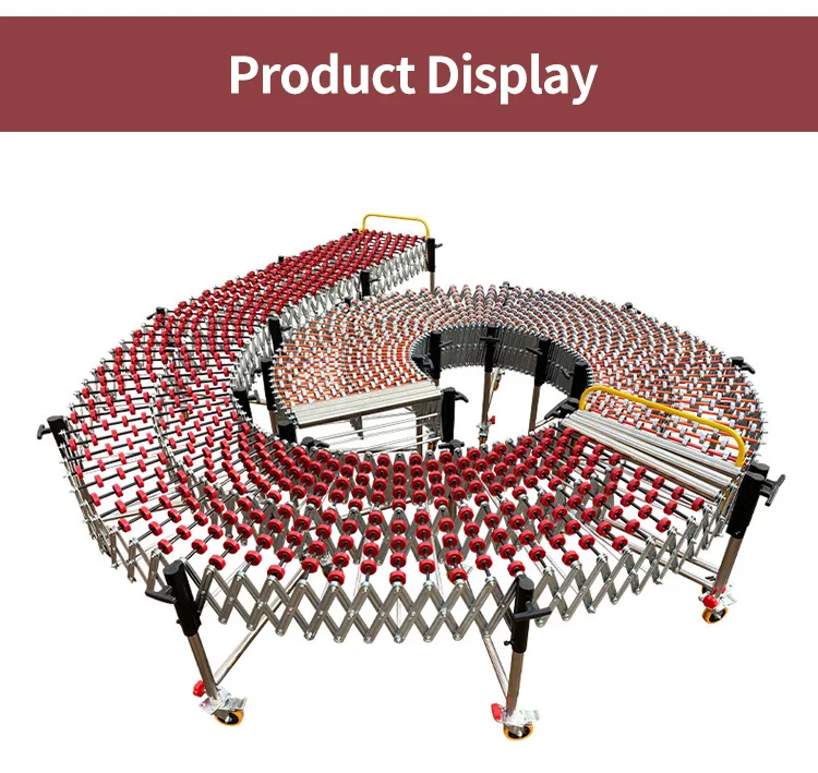 Gravity Roller Conveyor Manufacturing Foldable Conveyor Free Flexible ...