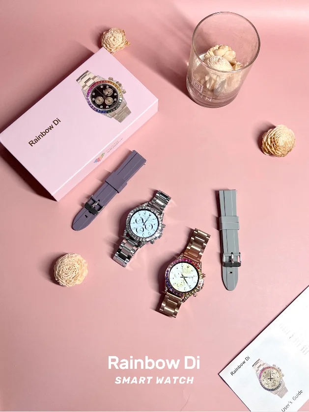 Rainbow Di Smartwatch - Intelligent Blood Pressure Tracker display picture 3
