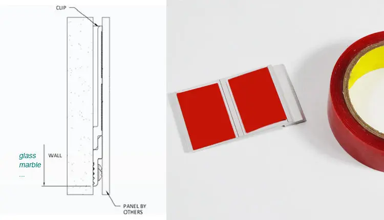 Interlocking Aluminum Z Clips Bracket Hardware French Cleat Hanger ...