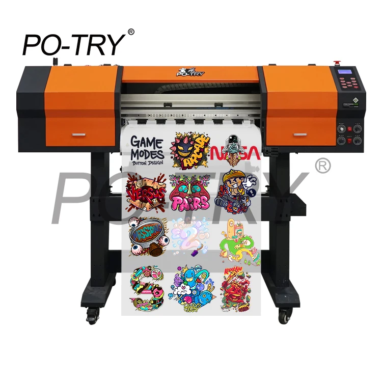 po-try uv transf print stick printing