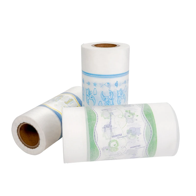 Raw Materials Lamination Film Cloth-like backsheet film for Baby Diaper and Adult Diaper
