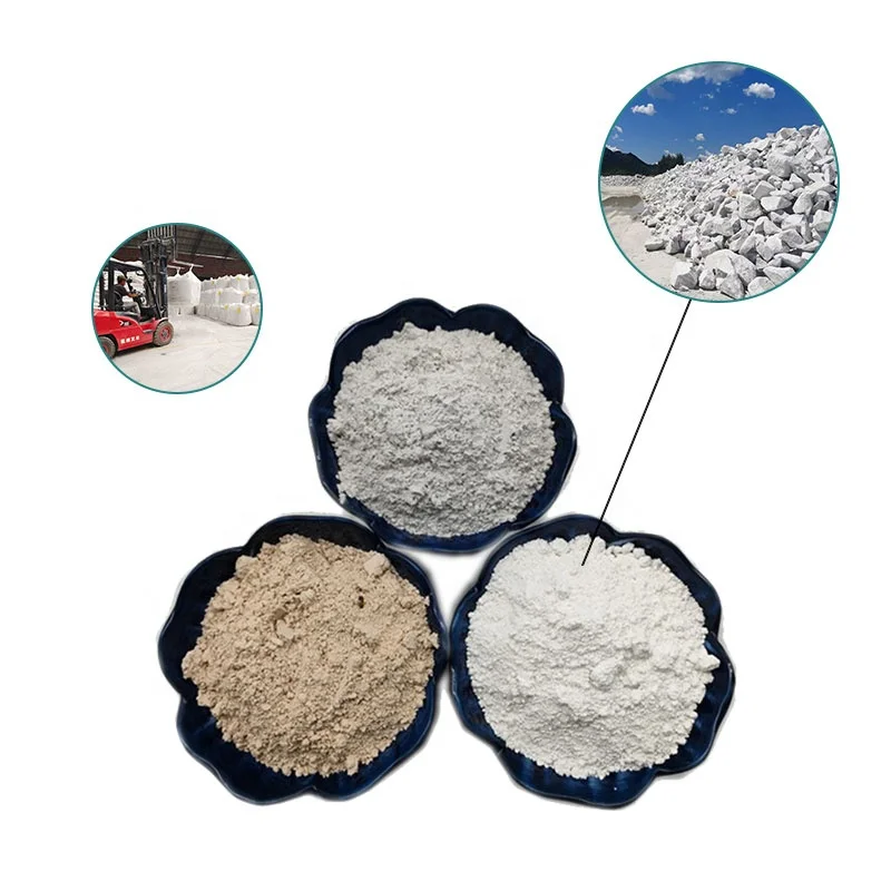 Kaolin 325 Mesh Kalsinasi Yang Baik Untuk Pengisi Kertas/Tahan Api/Kabel CAS 52624-41-6