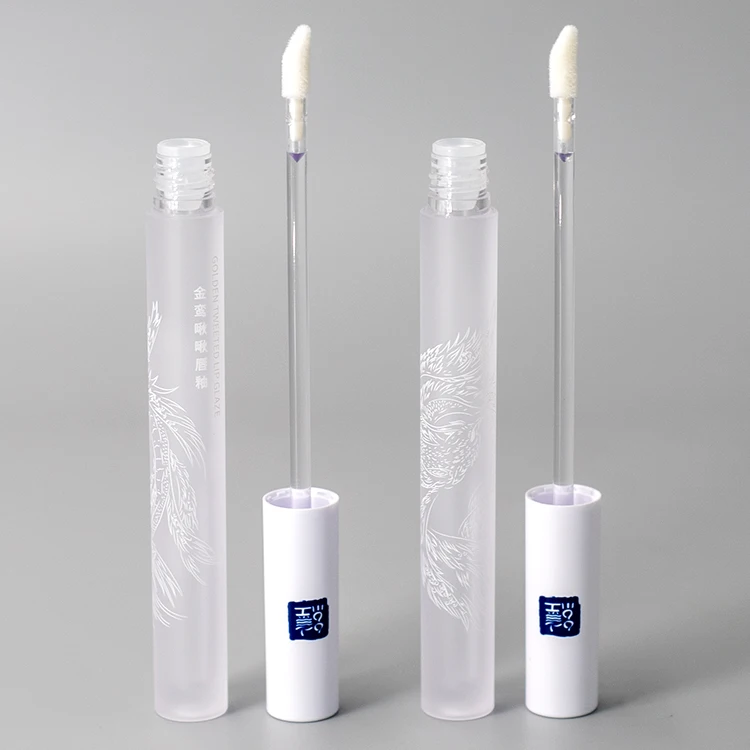 Liptint бутылка матовая упаковка подлежит вторичной переработке с двойными стенками матовый блеск для губ трубки изготовленный на заказ палочка трубки