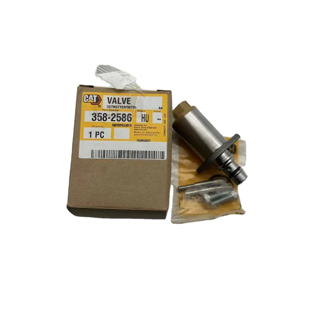 Construction Machinery Parts 358-2586 3582586 Solenoid Valve for 320E 330F  336 Caterpillar Excavator