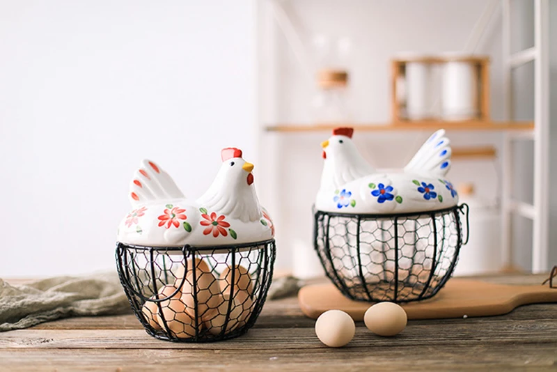 Chicken, egg basket