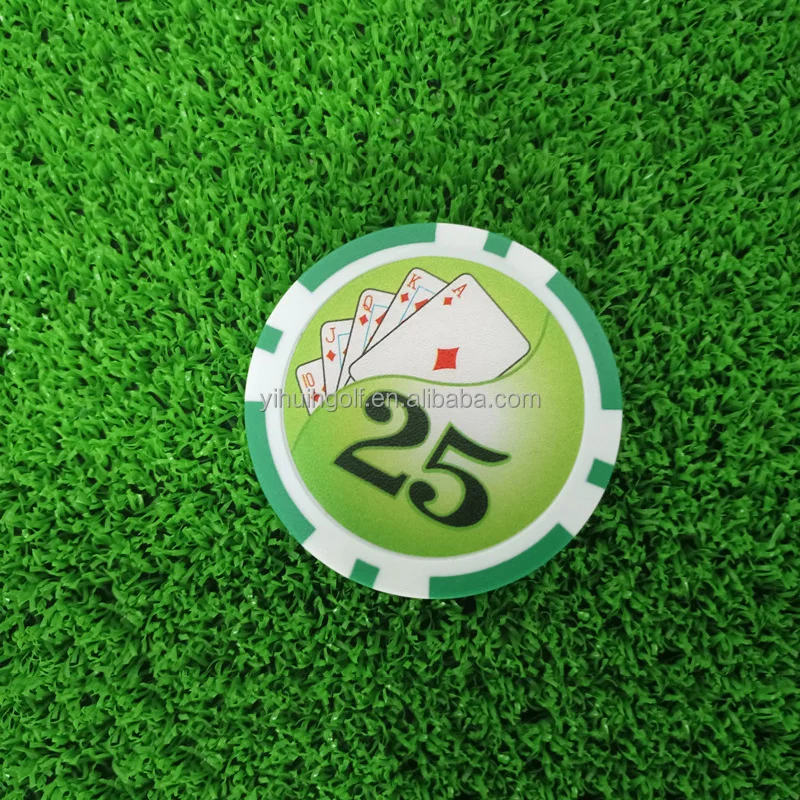 Monte Carlo Poker Chips Custom Made Factory Supplier Golf Poker Chips