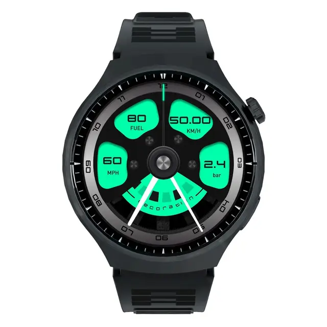 GT3 Pro Smart Watch GPS NFC  Call Sports Heart Rate Monitoring Compass Calendar Features Shape Magnetic IPS Outdoor IOS
