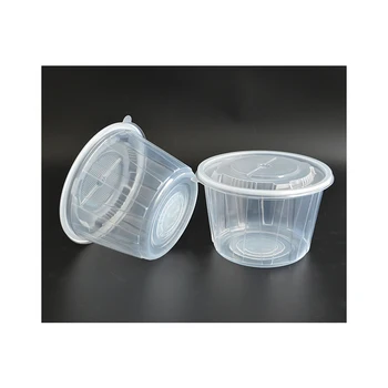 Professional Manufacturing Promotion Price Disposable PP Food Plastic Bowls Cake Pizza Bread Noodle Packaging Blister Process