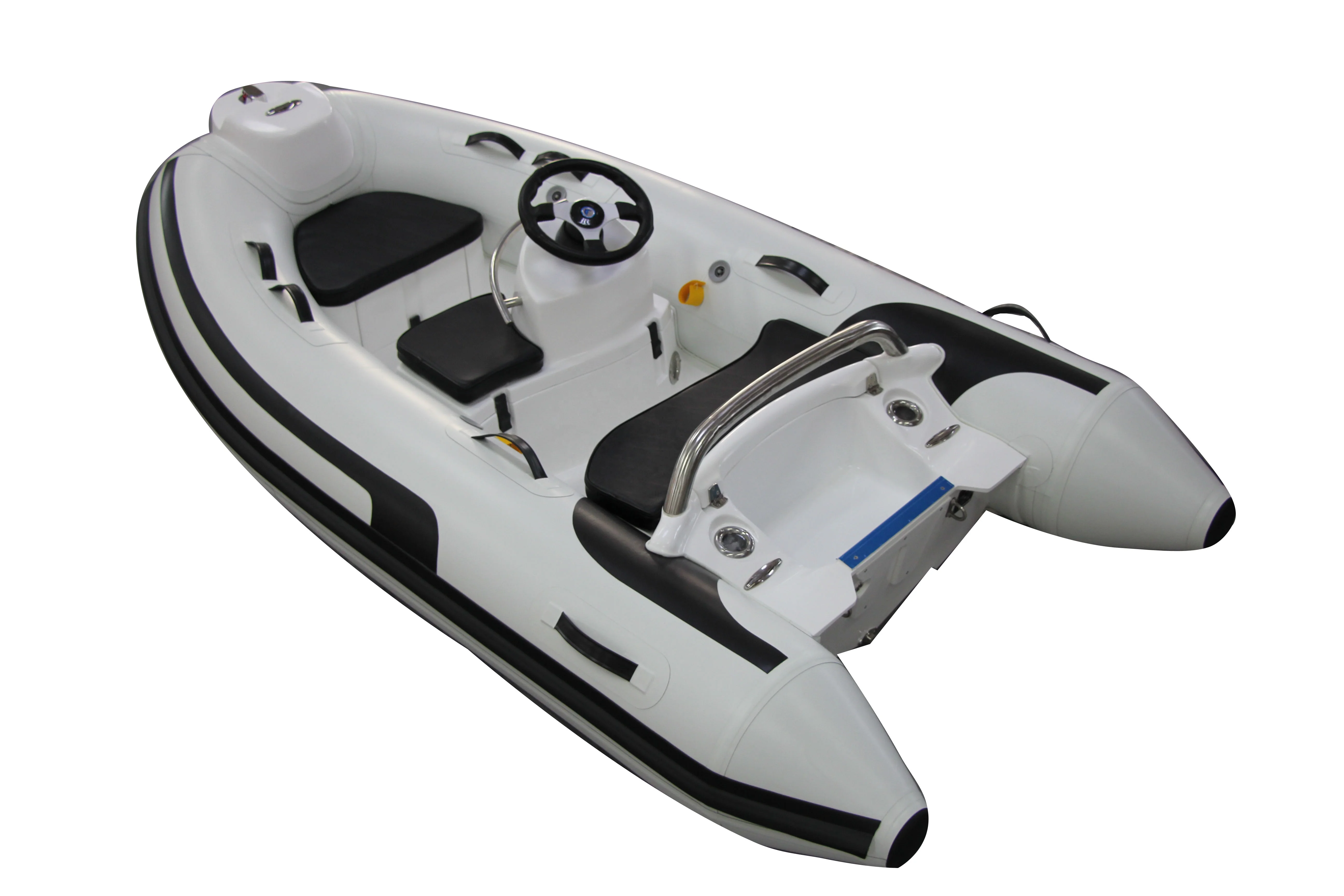 Classical Mini 10ft Rib 300 Semi-Rigid Fiberglass RIB Hypalon/PVC Inflatable Boat