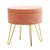 Modern Cheap Merchandise Space Saving Velvet Ottoman Pink Velvet Stools Home Stool Ottoman