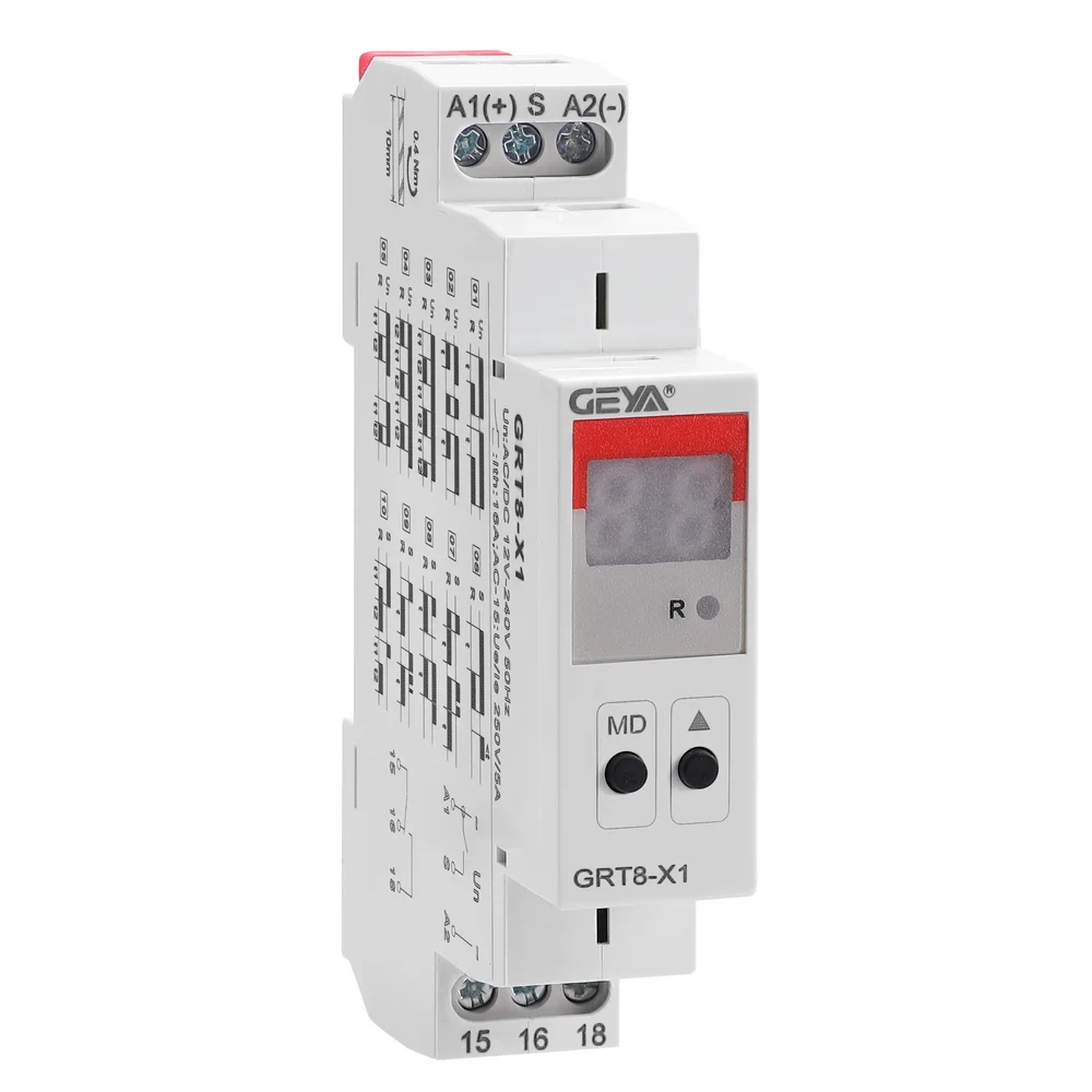 TRU COMPONENTS TC-9963308 Tijdrelais Multifunctioneel 12 V/AC, 240 V/AC 1 stuk(s) Tijdsduur: 1 s - 10 dag(en) 1x wisselc kopen ? Electronic