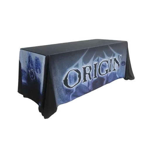Trade Show Conference Table Cloth Custom Logo Table Cover Buy Indoor/outdoor Advertising