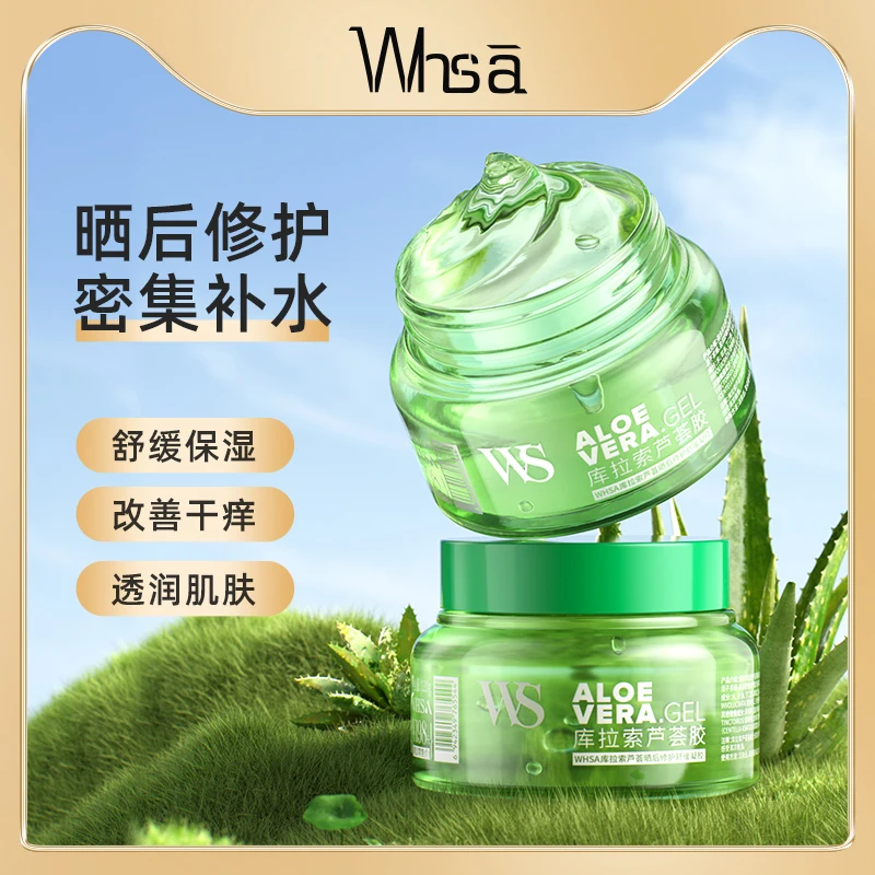 Grohandel ODM/OEM Whsa 99% Reines Natrliches Gel Aloe Vera Bio  Feuchtigkeitsspendend Beruhigend Nach Sonneneinstrahlung Aloe Vera Gel fr  das Gesicht| Alibaba.com