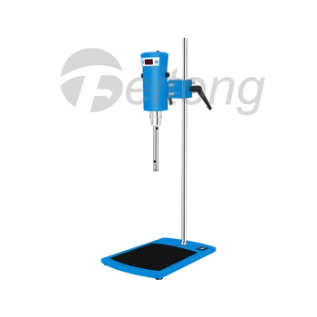 Laboratory High Speed Dispersing Homogenizer Emulsifier High Shear Mixer Capacity 1500mL 300-23000r/Min Digital Display Blender